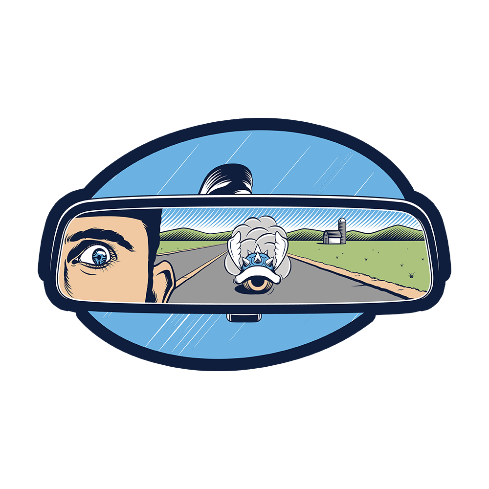 Incoming Turtle Shell Sticker