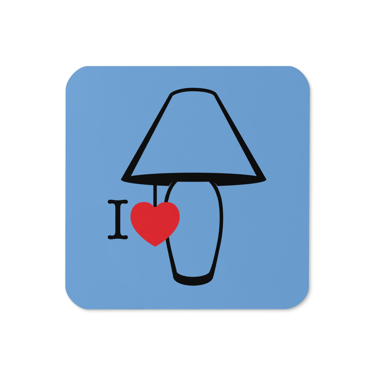 I Love Lamp Coaster