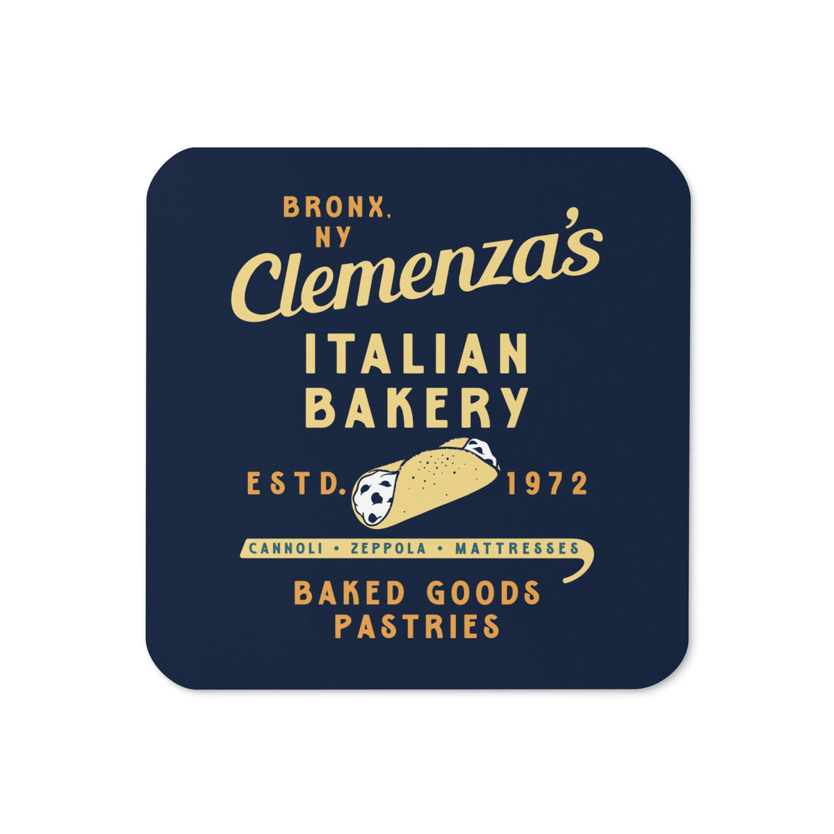 Clemenza's Italian Bakery Coaster