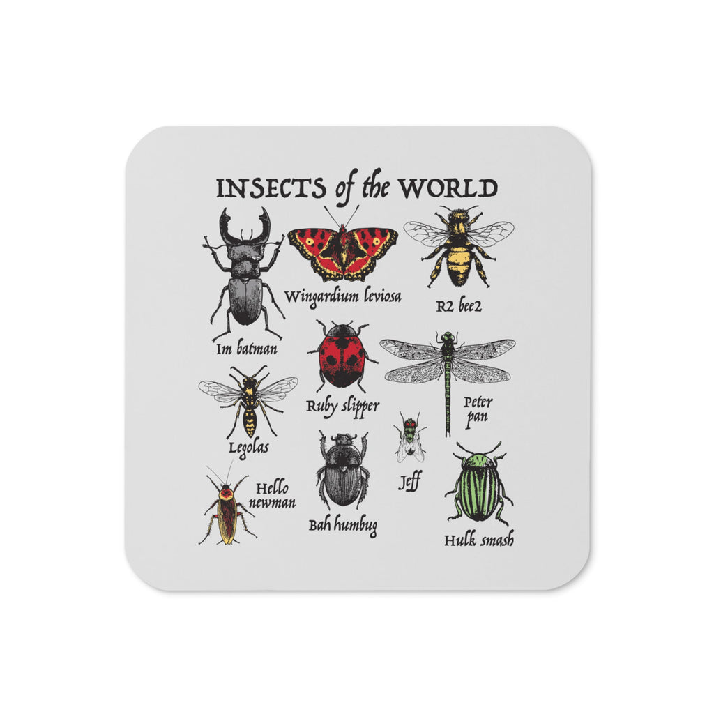 Insects Of The World Coaster