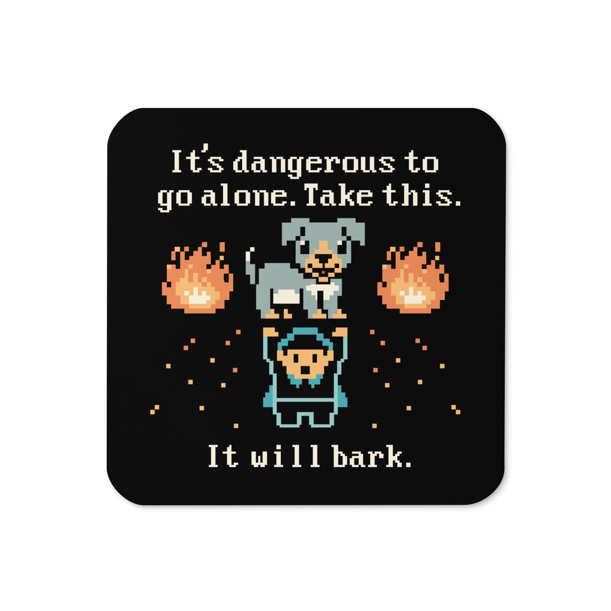 Take This It Will Bark Coaster
