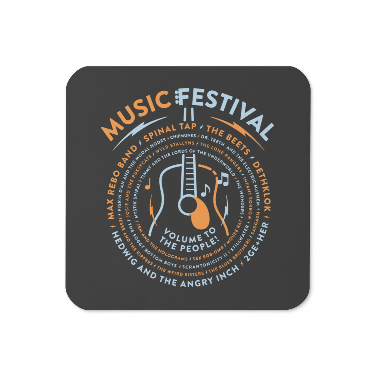 Music Festival Coaster