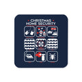 Christmas Home Security Coaster
