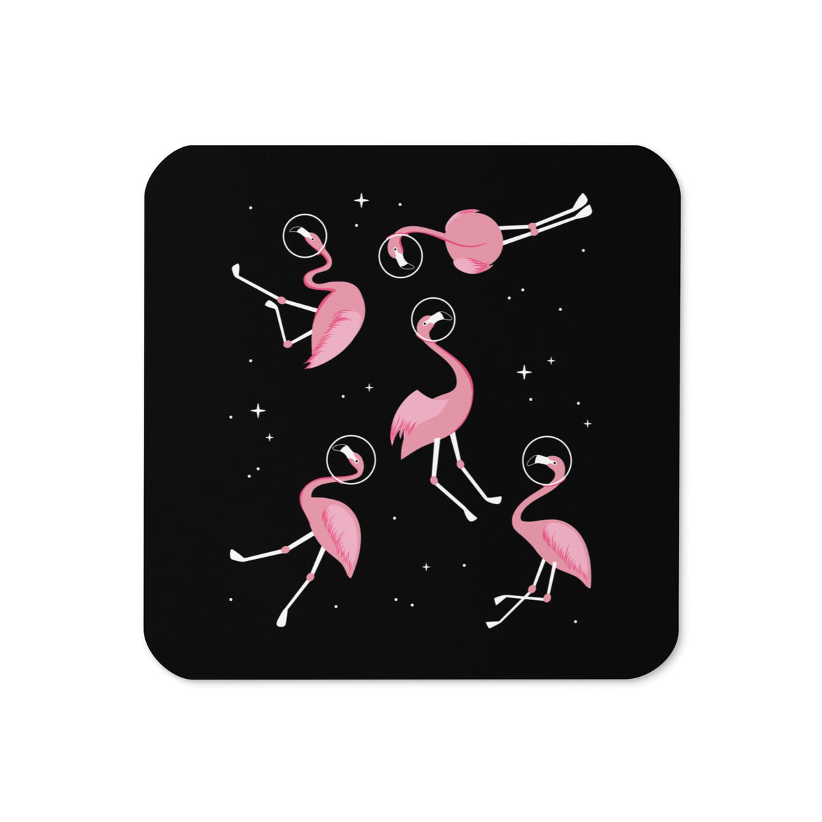 Flamingos In Space Coaster
