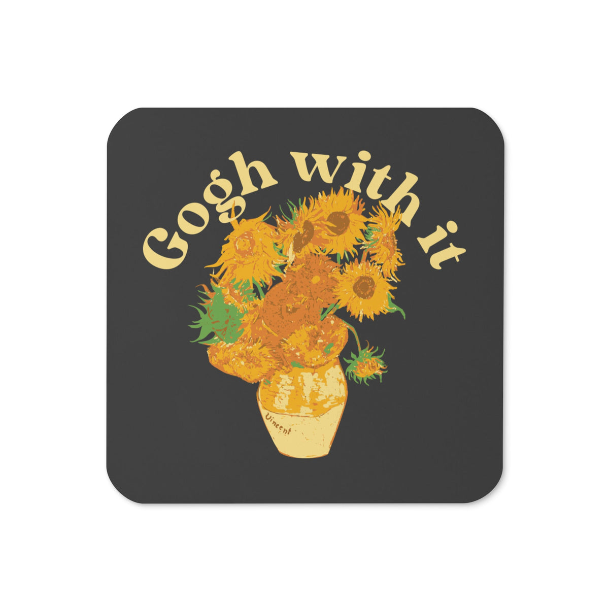 Gogh With It Coaster