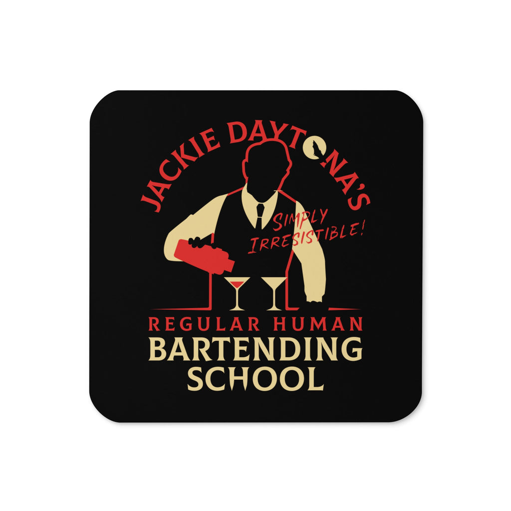 Regular Human Bartending School Coaster