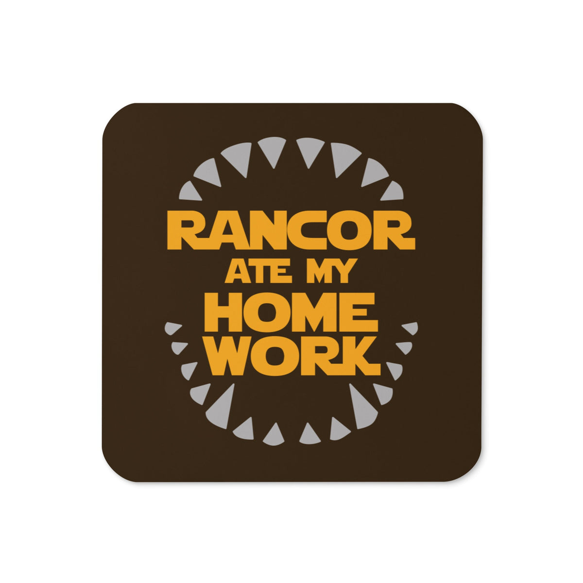 Rancor Ate My Homework Coaster
