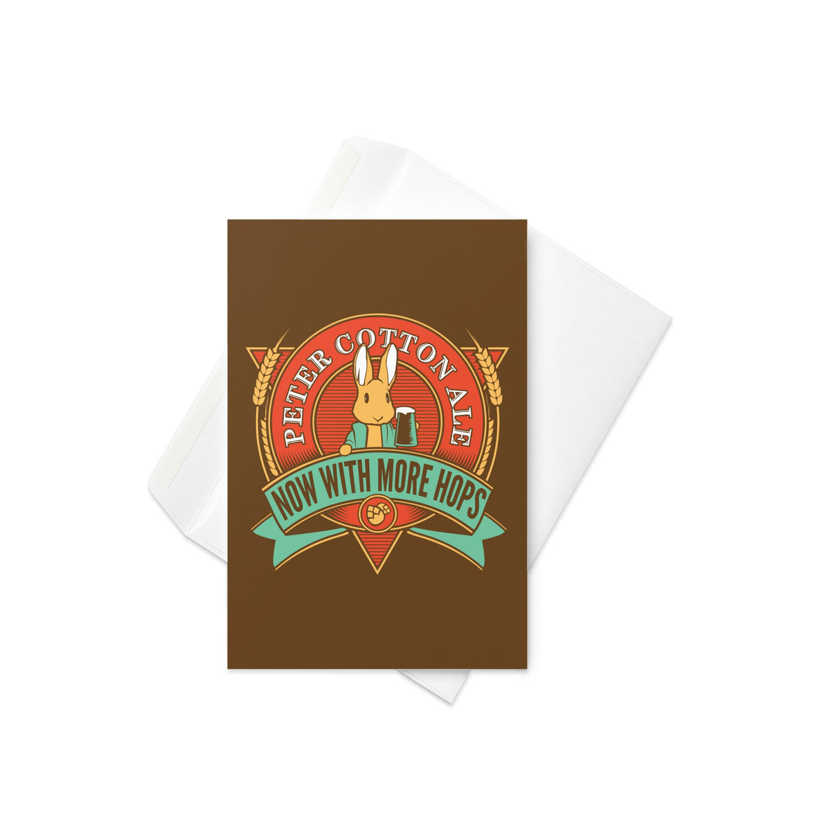 Peter Cotton Ale Greeting Card