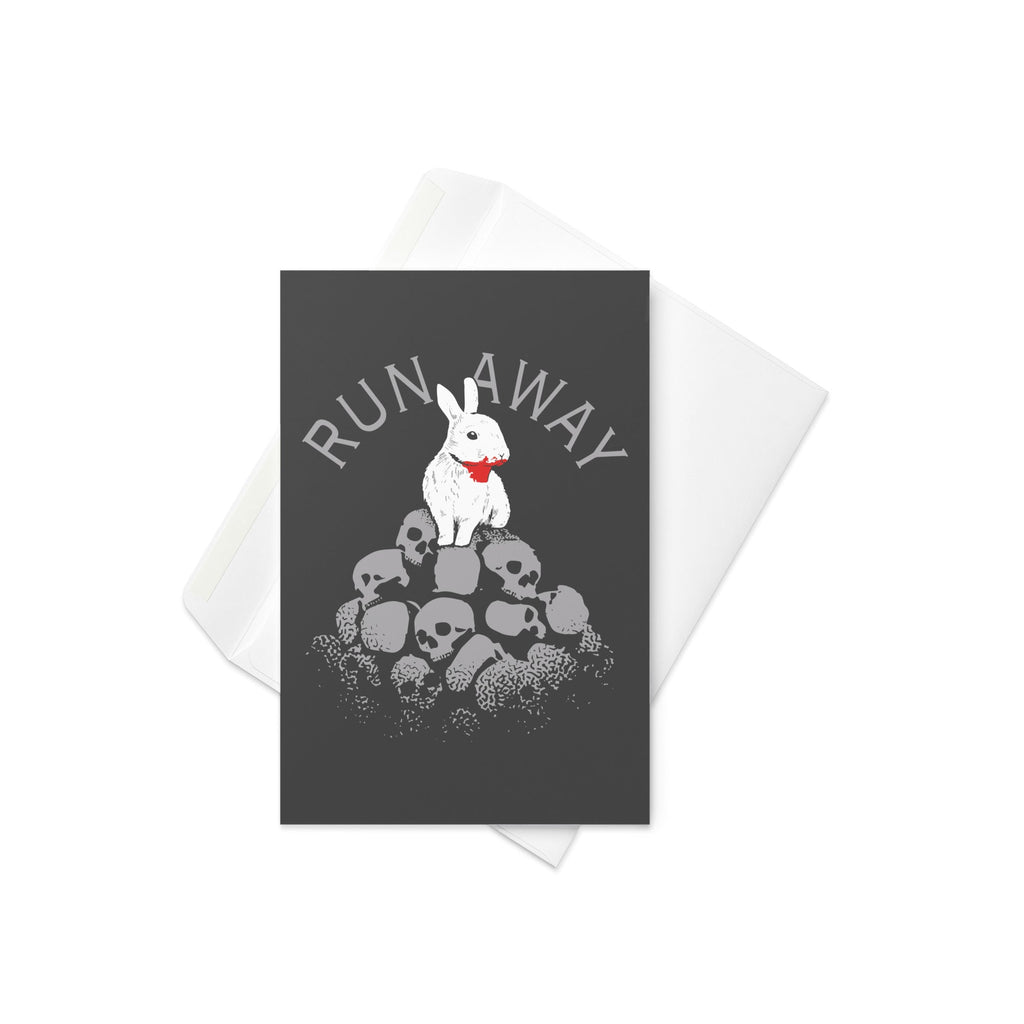 Run Away Greeting Card