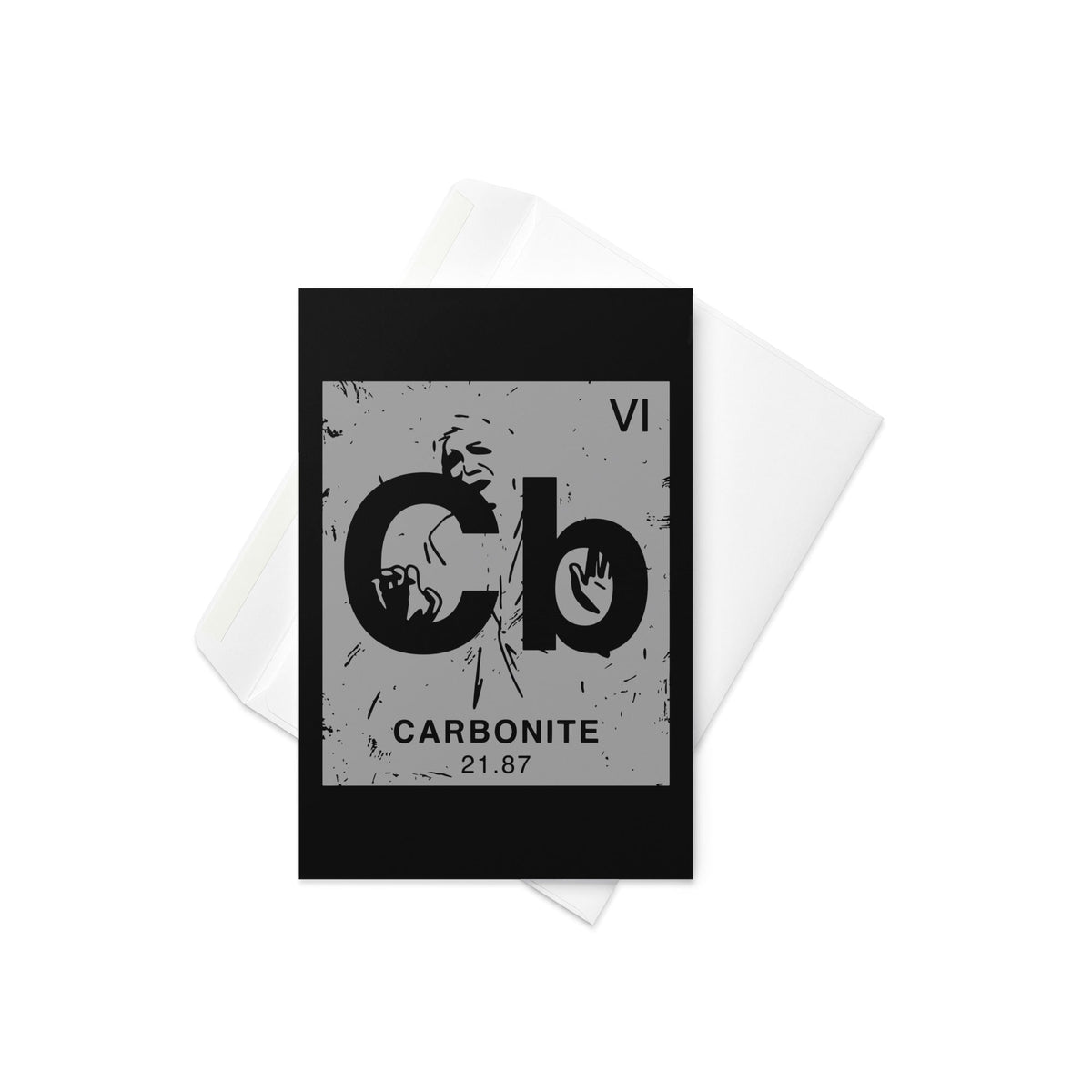 Carbonite Element Greeting Card