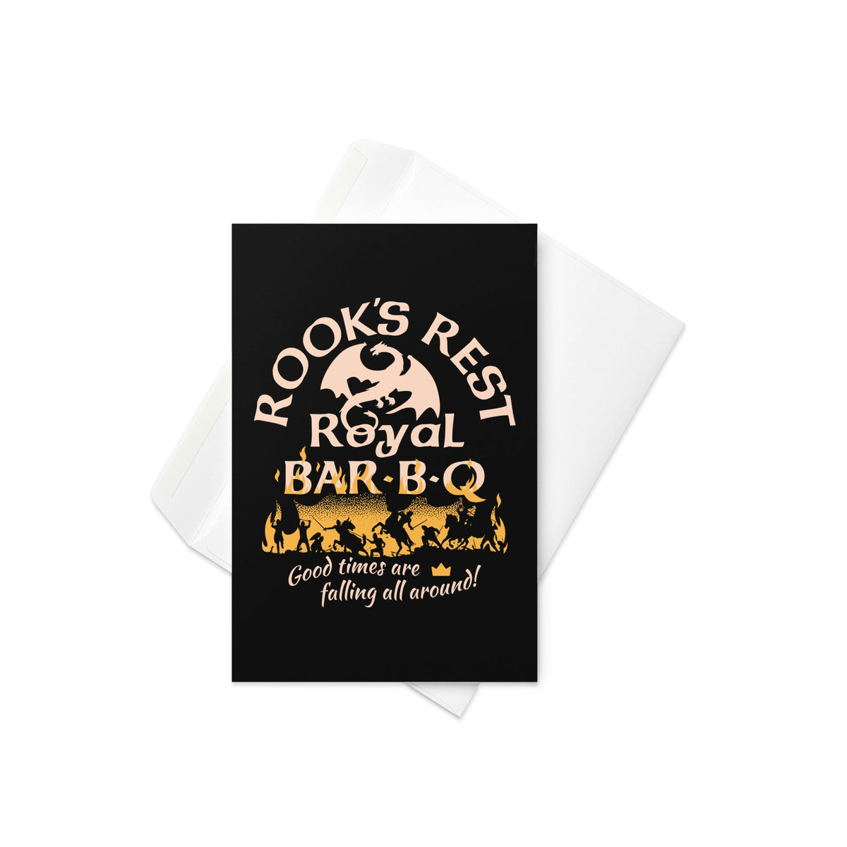 Rook's Rest Royal Bar-B-Q Greeting Card