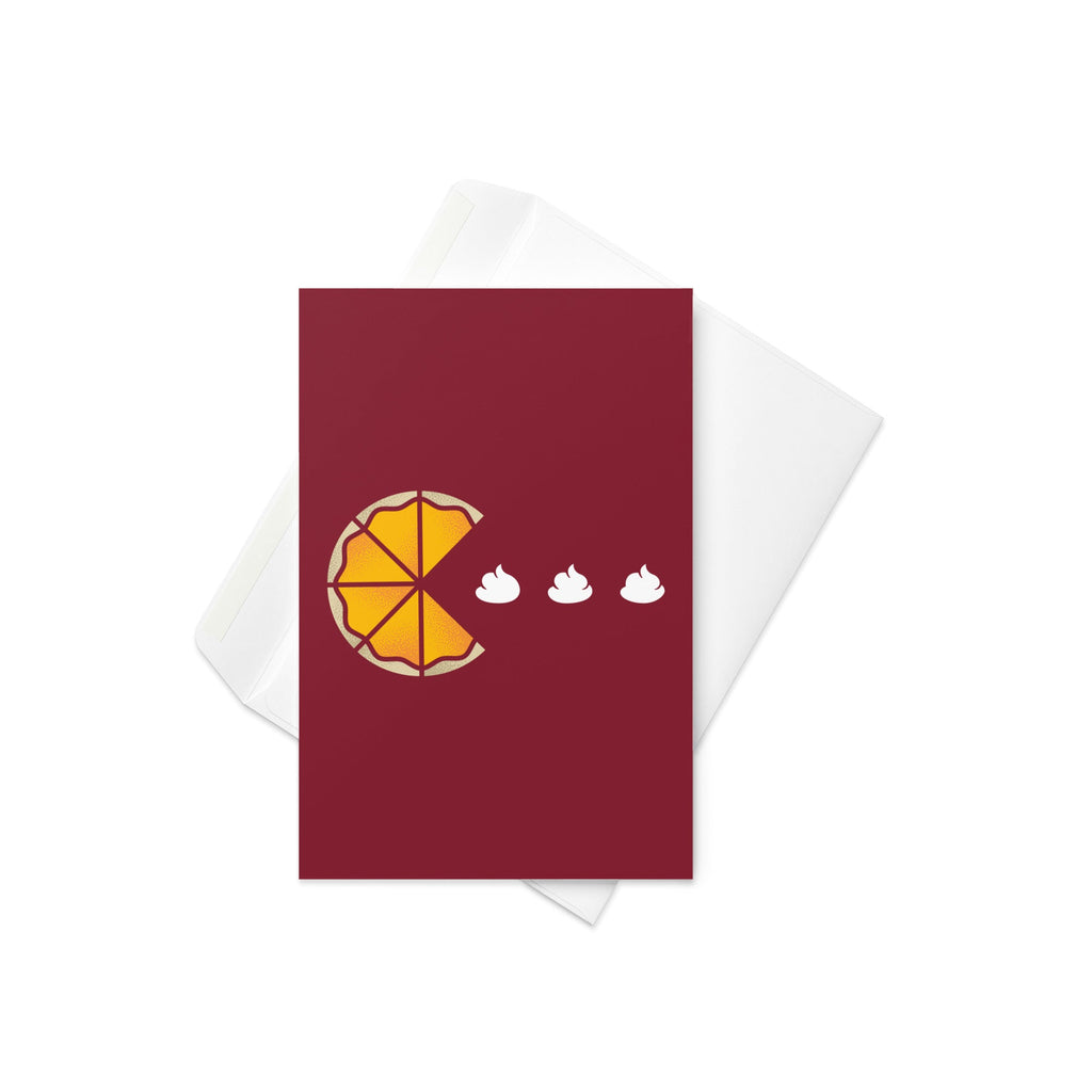 Pac Pie Greeting Card