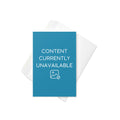 Content Currently Unavailable Greeting Card