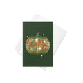 Disco Pumpkin Greeting Card