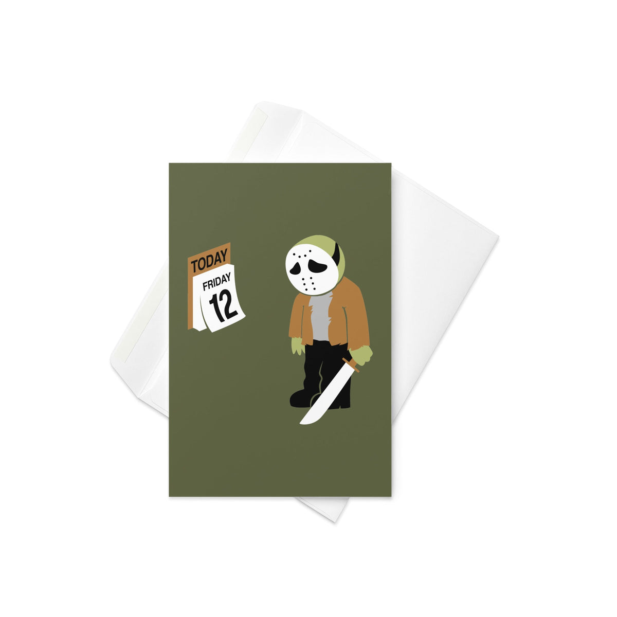 Friday the 12th Greeting Card