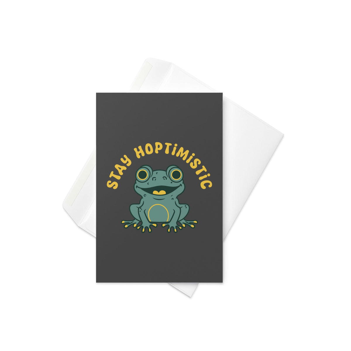 Stay Hoptimistic Greeting Card