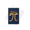 Pi-thon Greeting Card
