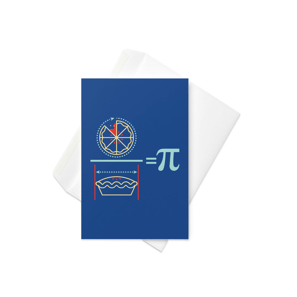 Pi Equation Greeting Card