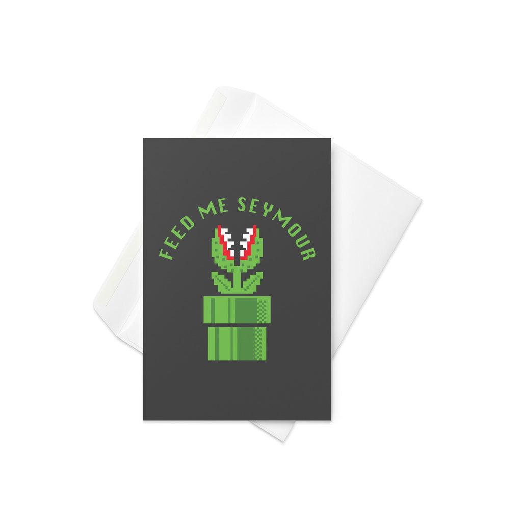 Feed Me Seymour Greeting Card