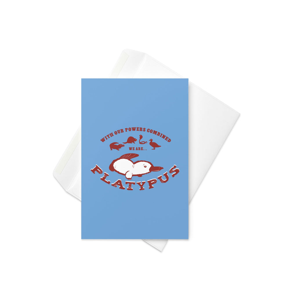 Our Powers Combined... Greeting Card