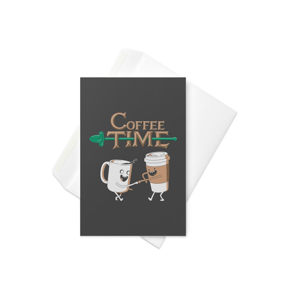 Coffee Time Greeting Card