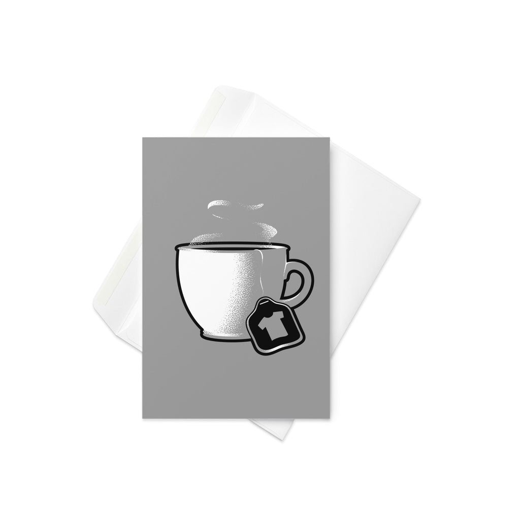 Tea Shirt Greeting Card