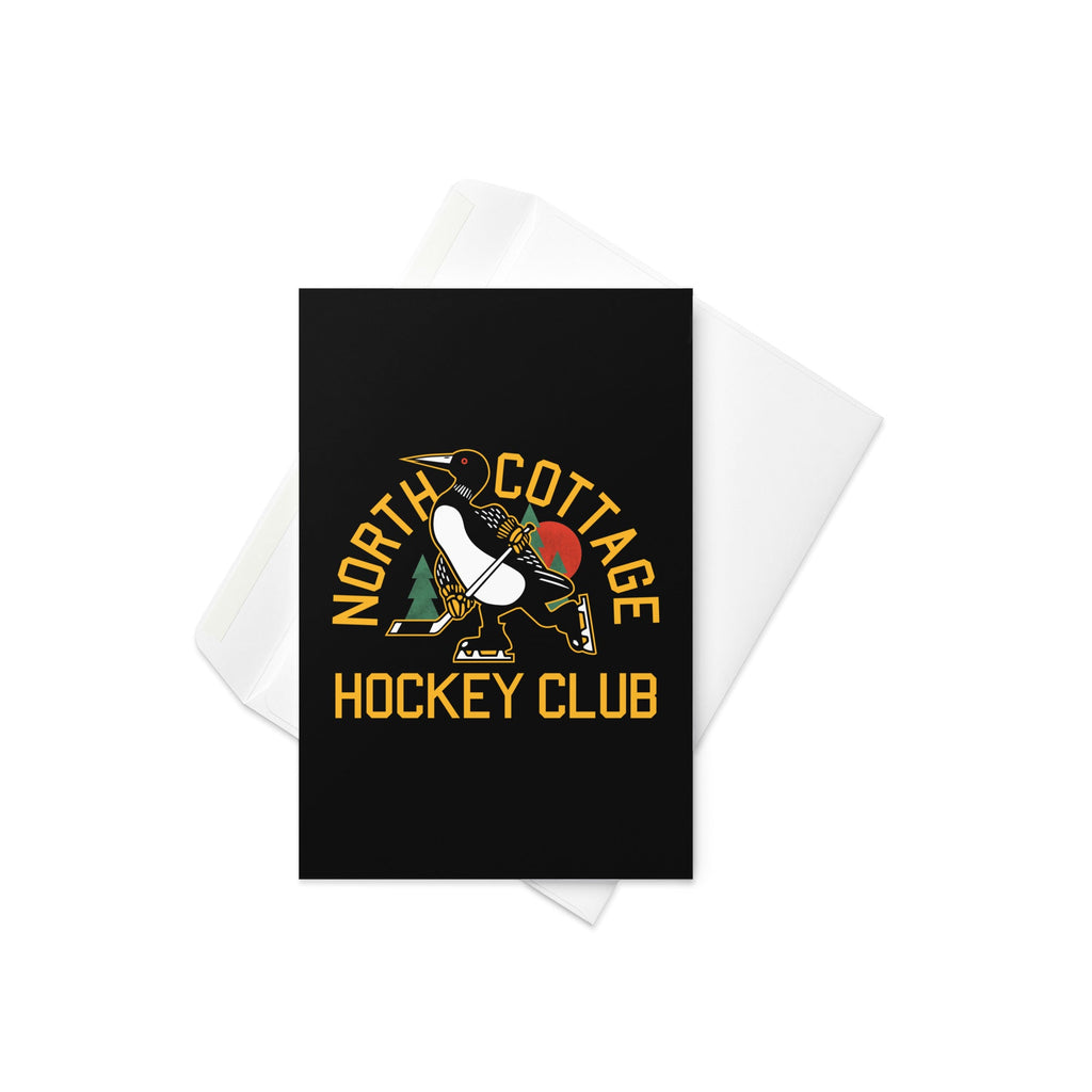 North Cottage Hockey Club Greeting Card
