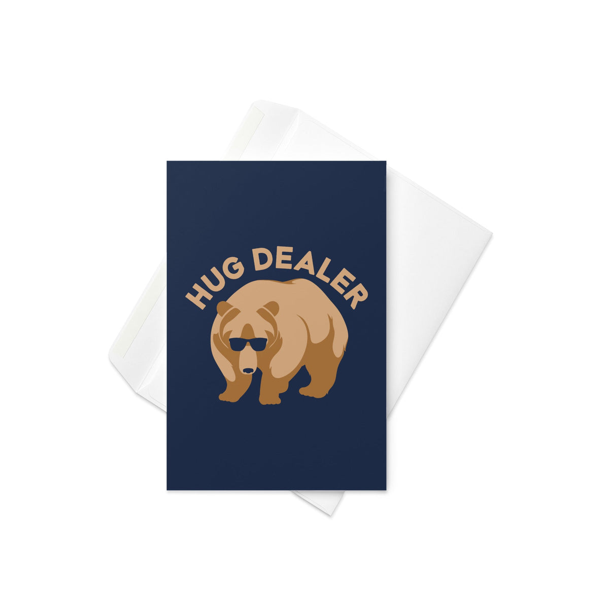 Hug Dealer Greeting Card