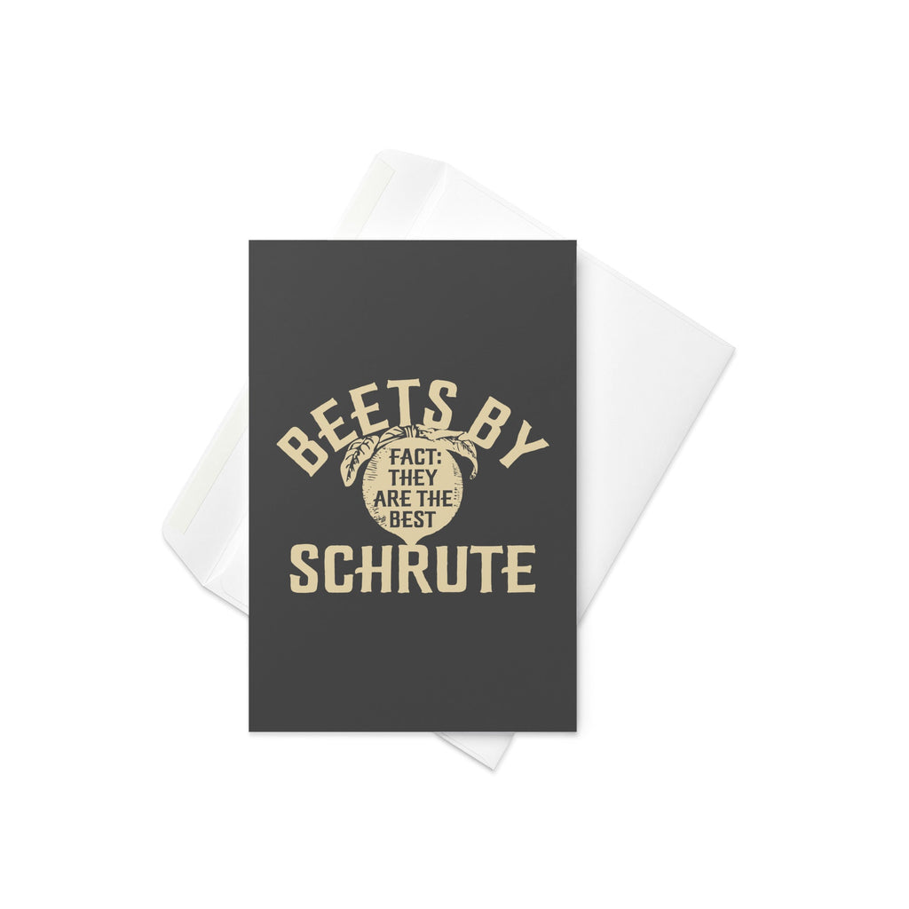 Beets By Schrute Greeting Card