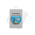 Manateeny Greeting Card