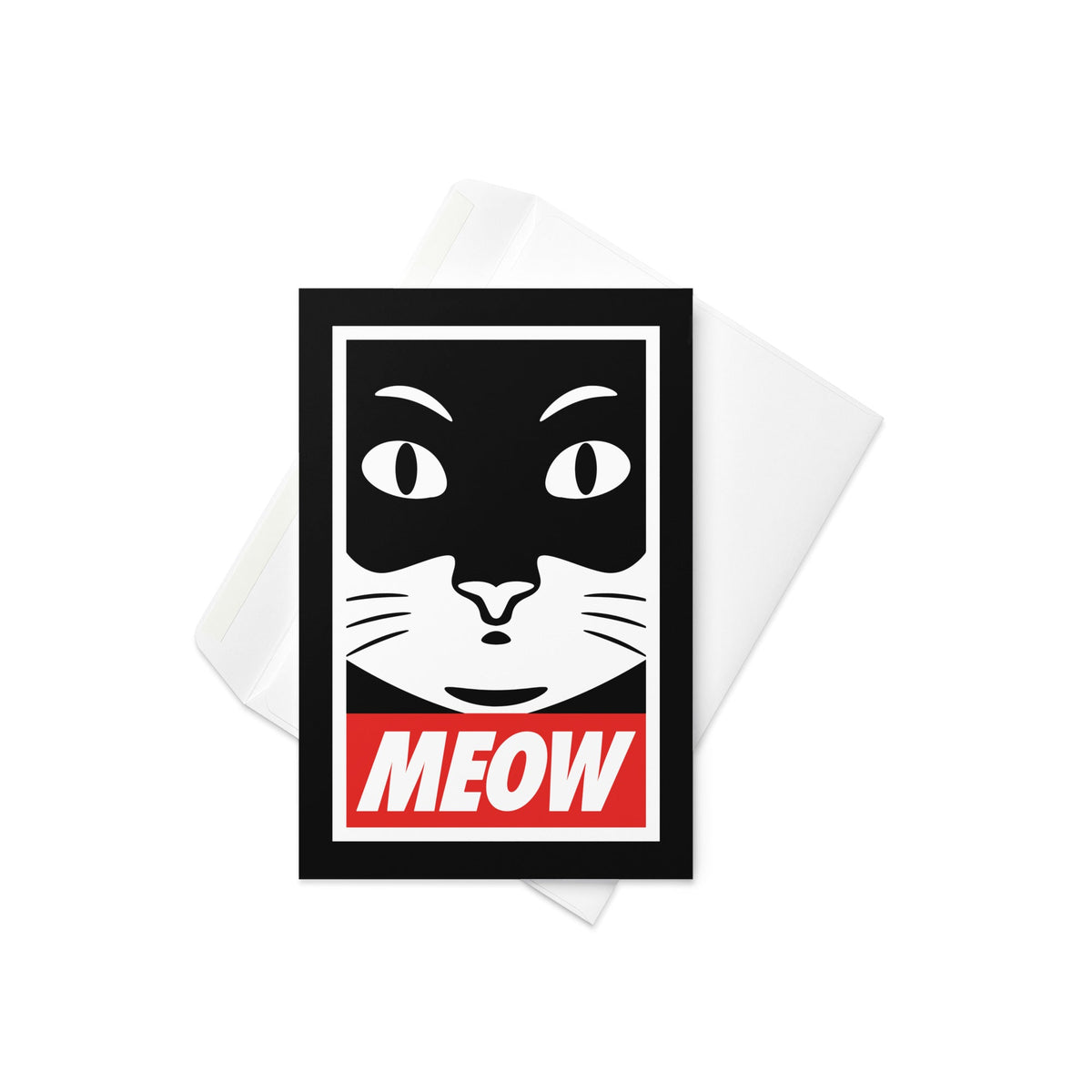 Meow Greeting Card