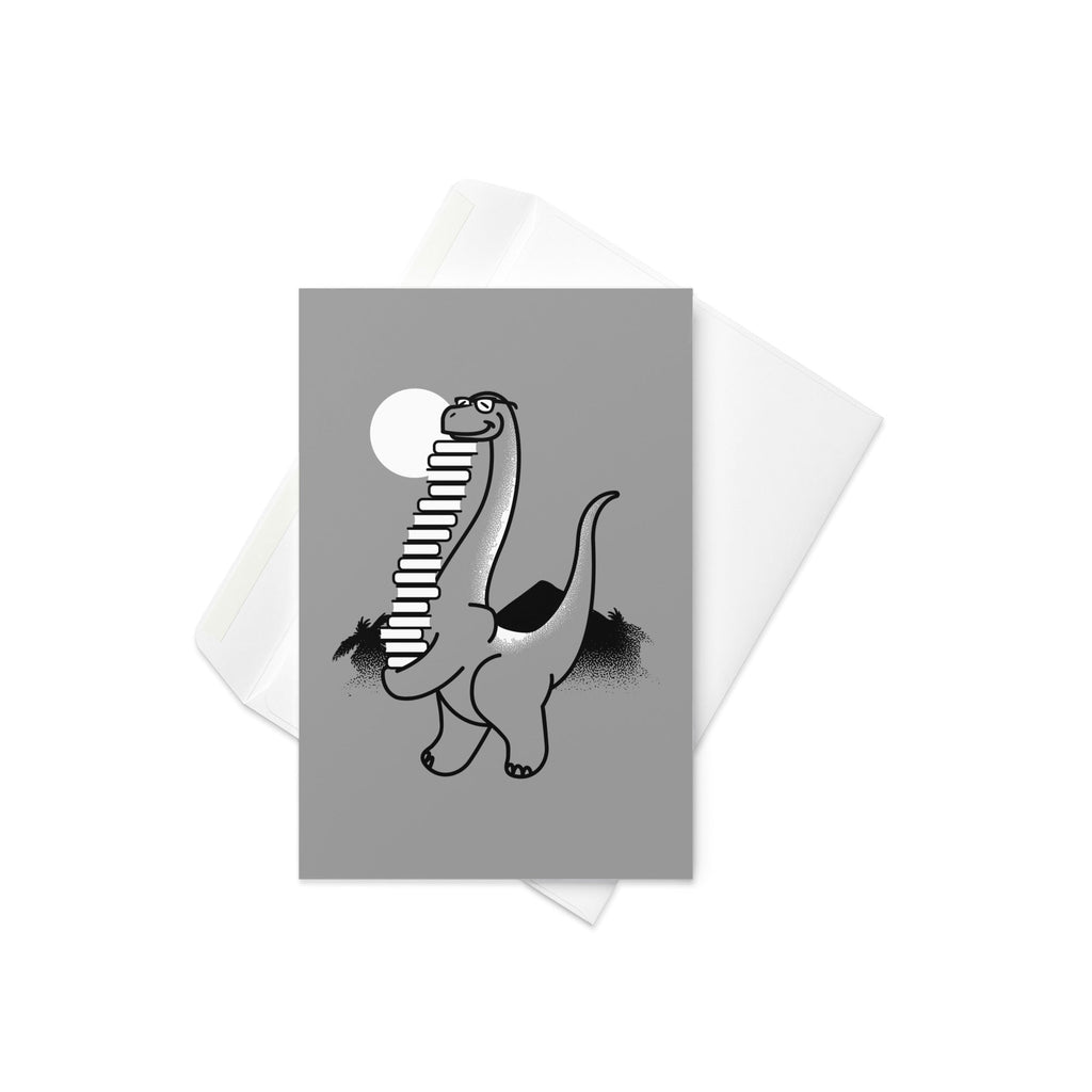 Bookosaurus Greeting Card