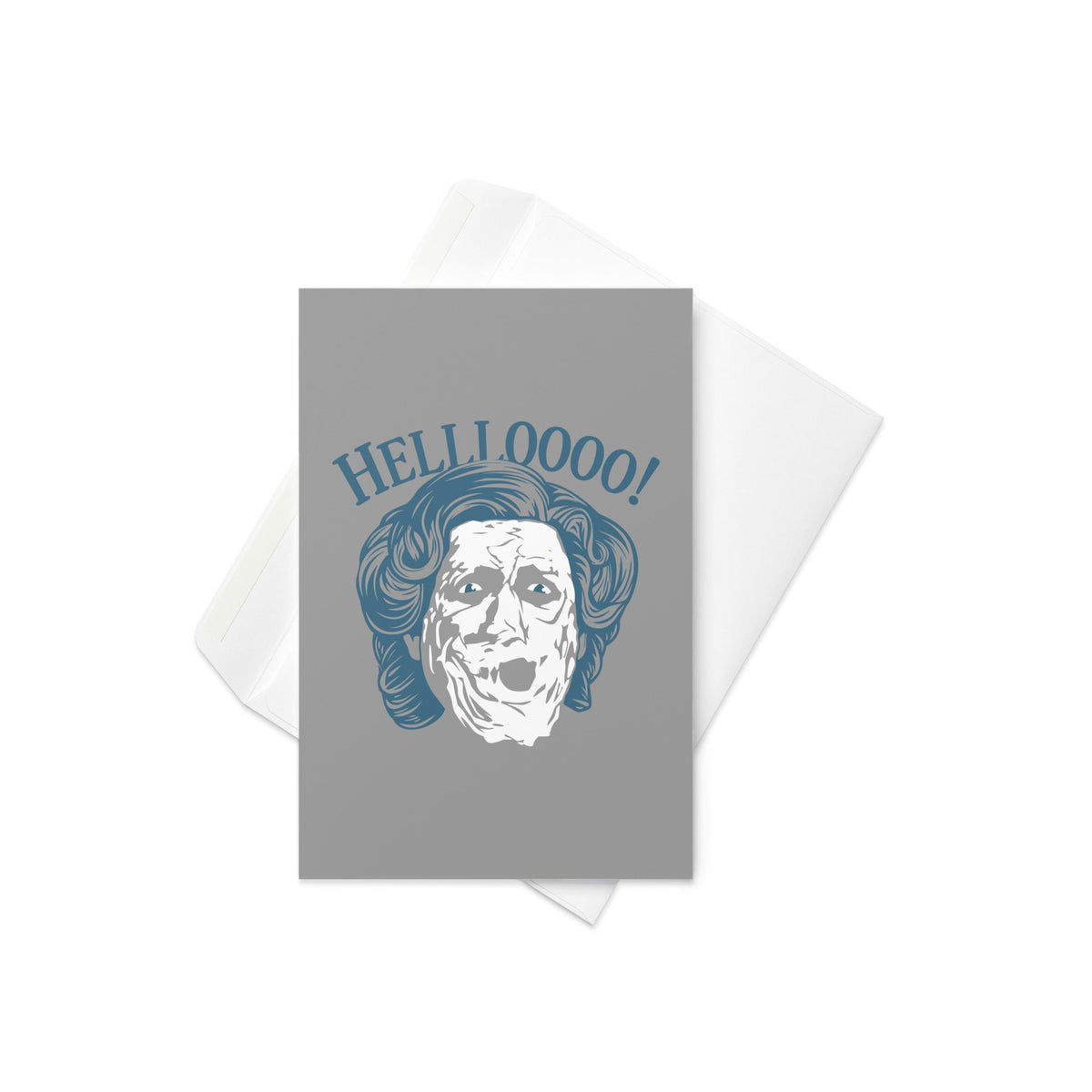Hellloooo! Greeting Card