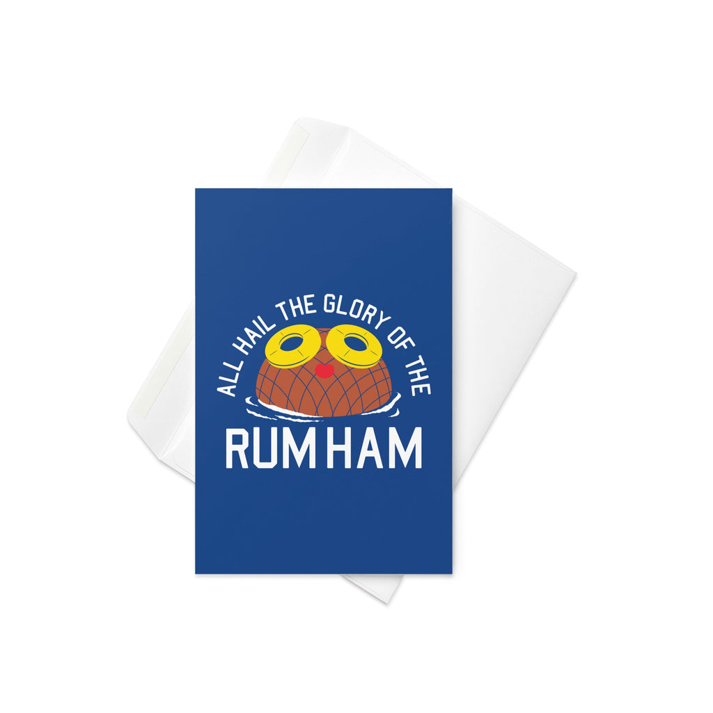 Rum Ham Greeting Card