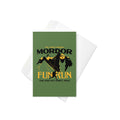 Mordor Fun Run Greeting Card