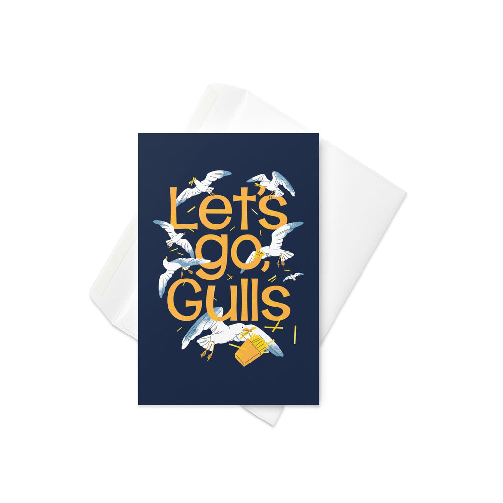 Let's Go, Gulls Greeting Card