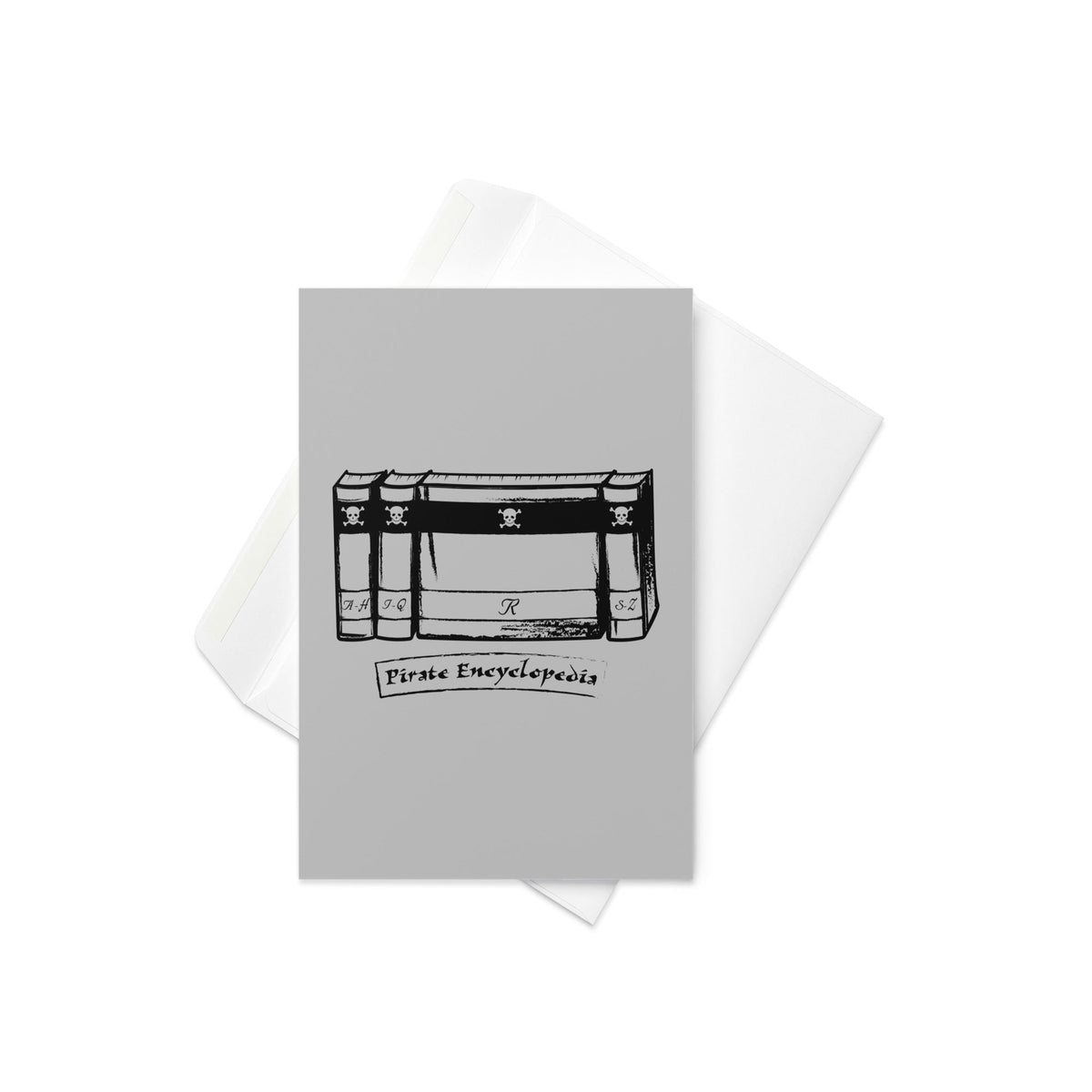 Pirate Encyclopedia Greeting Card