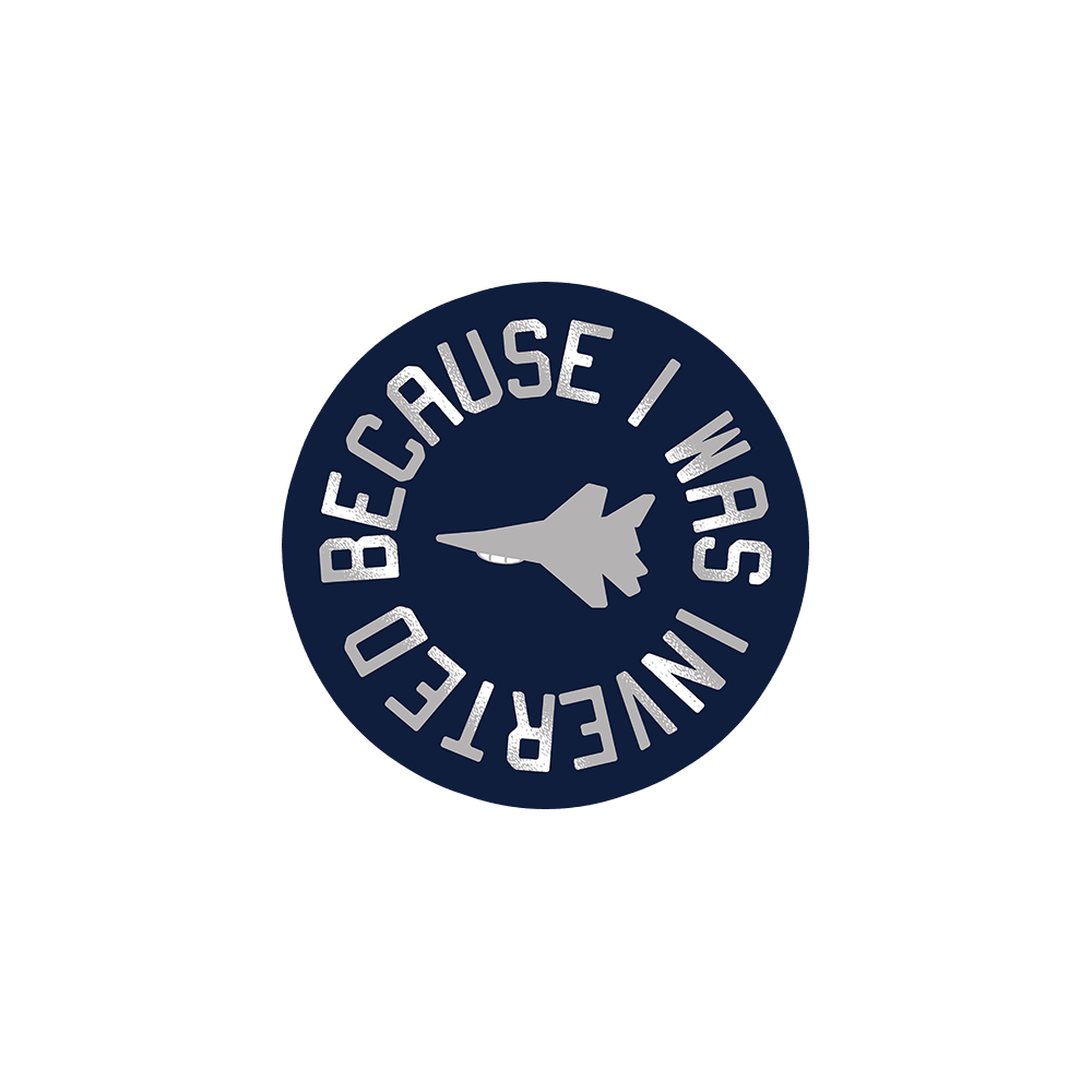 Because I Was Inverted Sticker