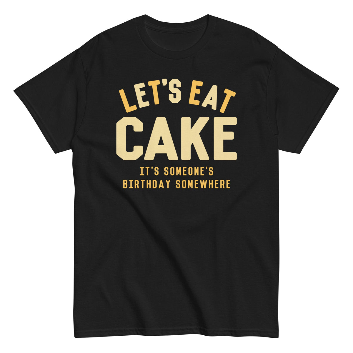Let's Eat Cake Men's Classic Tee