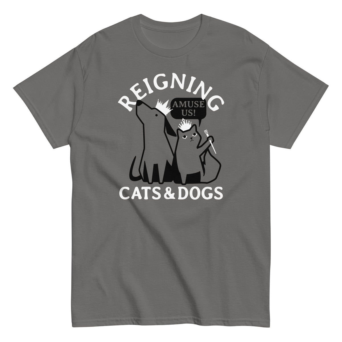 Reigning Cats And Dogs Men's Classic Tee