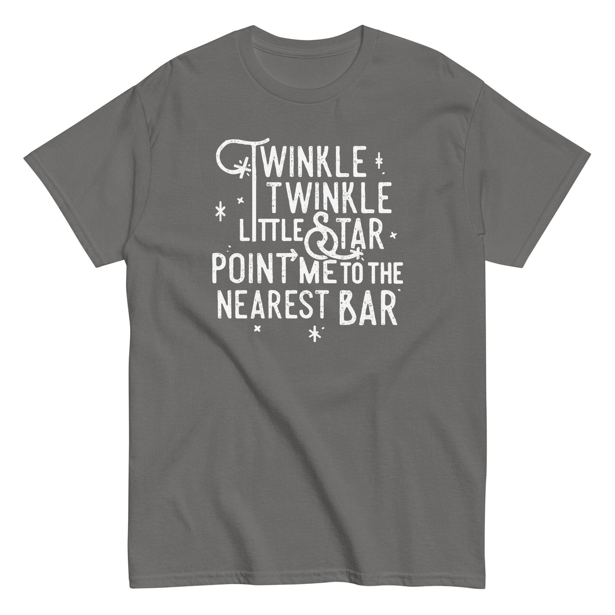 Point Me To The Nearest Bar Men's Classic Tee