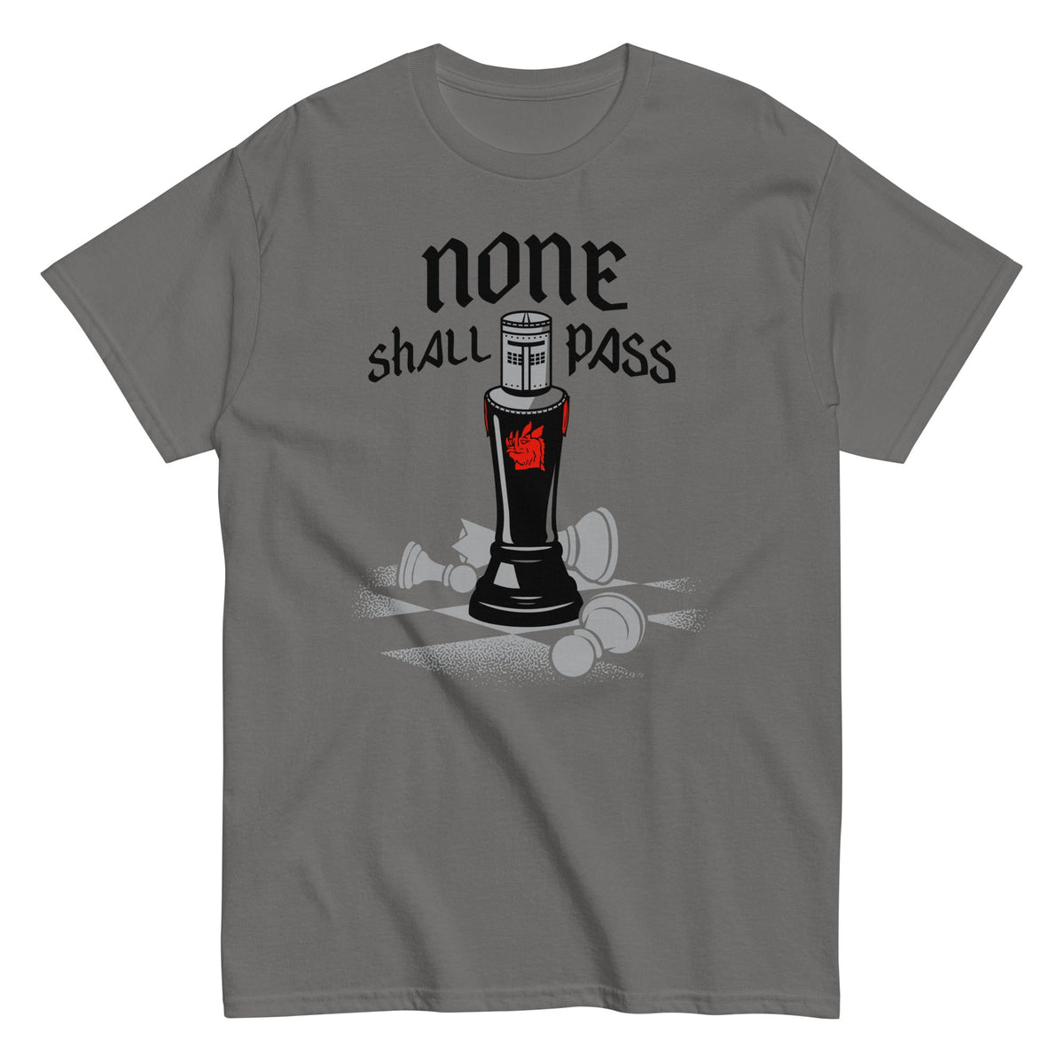 None Shall Pass Black Knight Men's Classic Tee