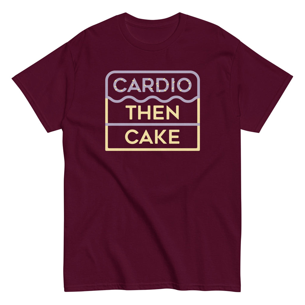 Cardio Then Cake Men's Classic Tee