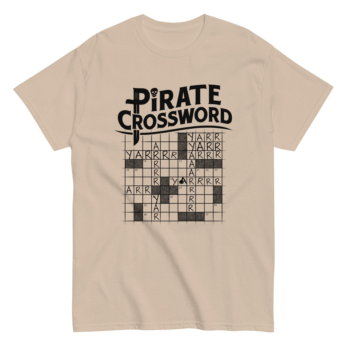 Pirate Crossword Men's Classic Tee