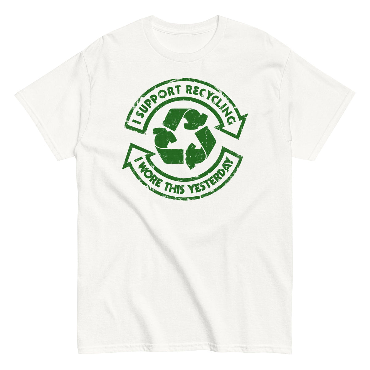 I Support Recycling Men's Classic Tee
