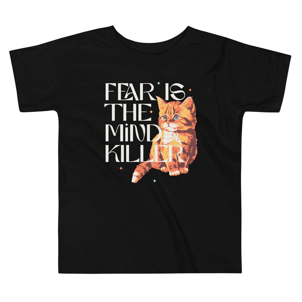 Fear Is The Mind Killer Cat Kid's Toddler Tee