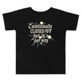 Emotionally Closed Off But In A Fun Way Kid's Toddler Tee