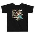 Sorry For What My Face Said Kid's Toddler Tee