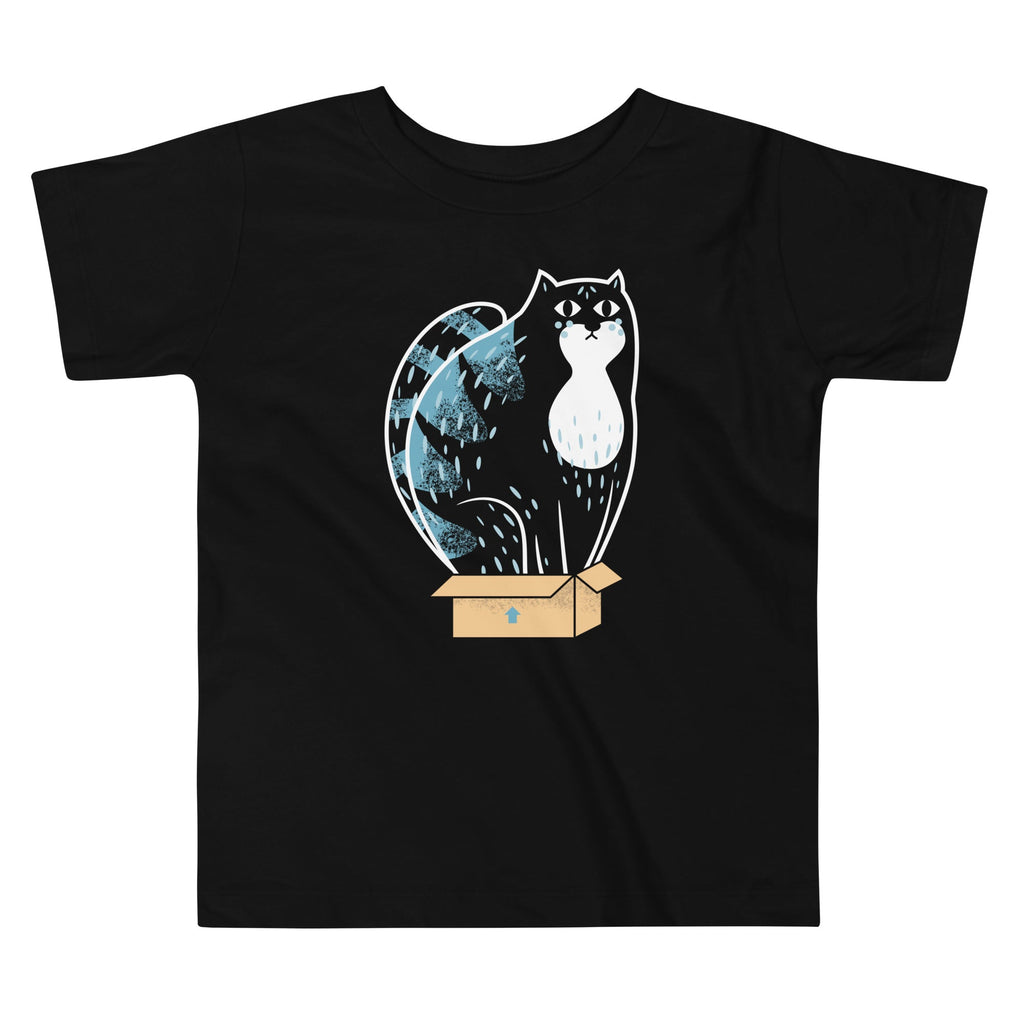 Cat In A Box Kid's Toddler Tee