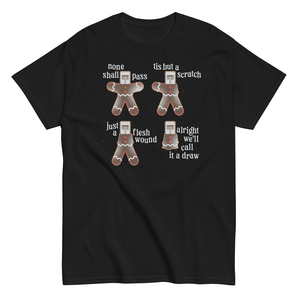 Alright We'll Call It A Draw Gingerbread Men's Classic Tee